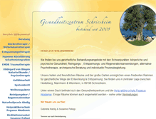 Tablet Screenshot of gesundheitszentrum-schriesheim.de